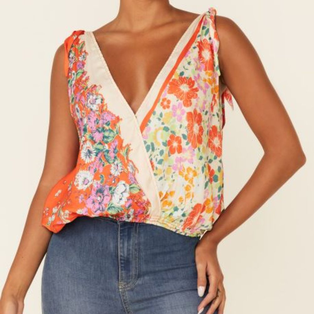 Free People Tied to You Fiesta Tank Top